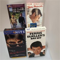 80's VHS Movie Lot of 4
