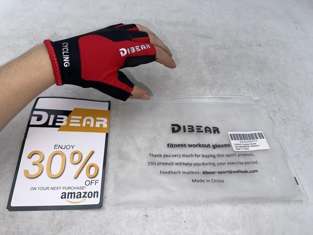 NEW Dibear Fitness Workout Gloves