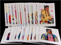 Winold Reiss Blackfeet Indian Print Collection