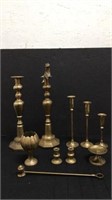 Brass Candleholders & More Brass Accessories