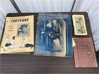 Old Comic Cards Cheyenne Magazine & More