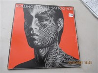 Rolling Stones Tattoo you 33 RPM Record