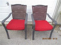 2 Wicker Chairs      like new