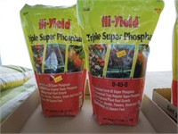 Hi-Yield triple super phosphate 2 bags 4 lb. each