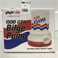 RULE 1500 GPH BILGE PUMP