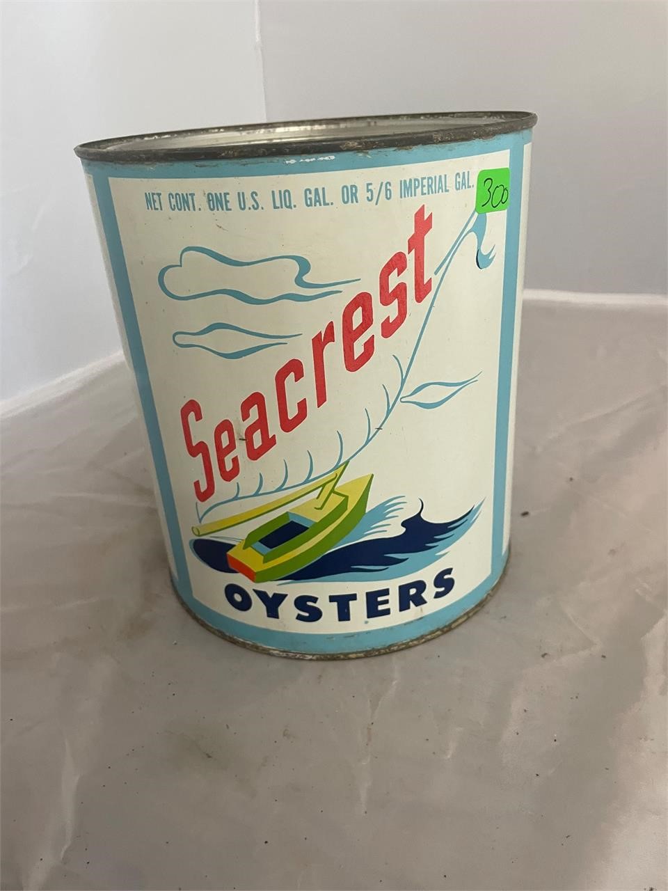 Seacrest Nanticoke MD Gallon Oyster Can