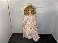 16" Porcelain Southern Belle Doll