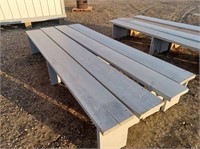 4 - 10' BENCHES