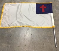 VINTAGE CHURCH CROSS FLAG