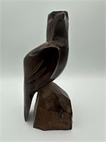 Vtg. Ironwood Hand Carved Eagle