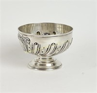 ENGLISH STERLING PEDESTAL BOWL