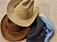 Group of hats and caps
