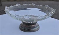 Vintage Princess House Glass Bowl  14"