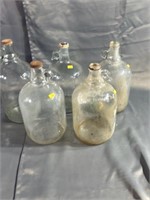 5- 1 gallon bottles