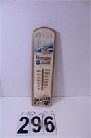 Pillsbury Hungry Jack Thermometer 18" T X 4" W