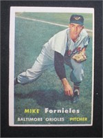 1957 TOPPS #116 MIKE FORNIELES ORIOLES