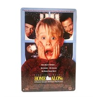 Home Alone Movie poster tin, 8x12, come in