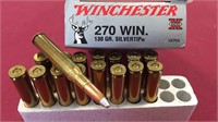 Winchester 270 WIN. 130 Gr. Silvertip 16 Rounds