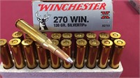 Winchester 270 WIN. 130 Gr. Silvertip 20 Rounds