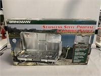 Brinkmann Stainless Steel Propane Camping Stove