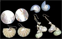 Authentic Shell Earrings
