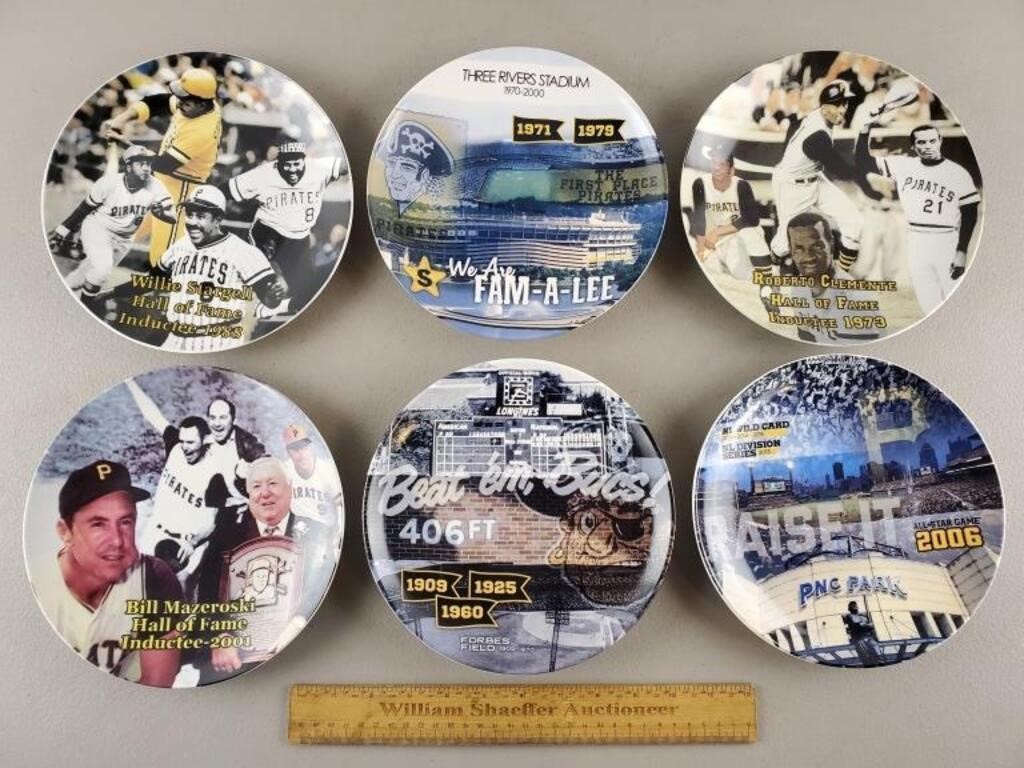 Pittsburgh Pirates Baseball Plates