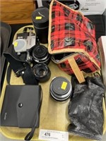 Nikon 35mm Camera with Accessories