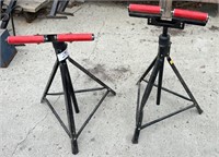 2 Rolling Shop Stands. May require repairs. #C.