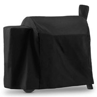 WF1037  Unicook Pellet Grill Cover Black Heavy D