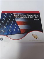 2013 United States Mint Uncirculated Coin Set-