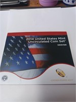 2014 United States Mint Uncirculated Coin Set-