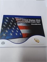 2014 United States Mint Uncirculated Coin Set