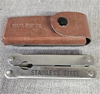 Ohio Forge Stainless Multi Tool Knife & Sheath
