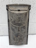 Vintage Cast Iron Mailbox N& Co. See Pics.