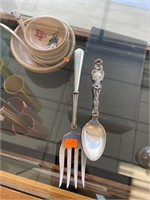 Sterling Fork and Spoon