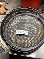 Pizza Pans Misc Lot 15 inch down to 12