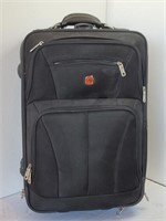 2 wheel Rolling Black Suit Case