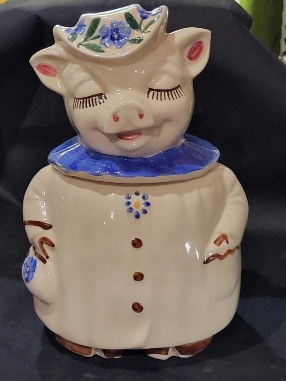 VTG Shawnee Pottery ‘Winnie’ Pig Cookie Jar