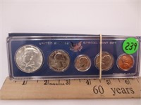 1966 US 5-coin Special Mint set, 40% half