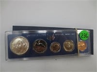 1966 Special Mint set, 40% silver half