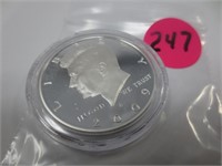 2009-S Kennedy Proof silver half dollar, uncir