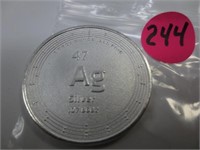 USA minted 1 troy oz silver round
