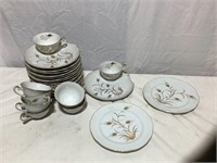 Lefton China Snacksets and plates