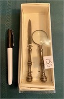 LETTER OPENER & MAGNIFY GLASS