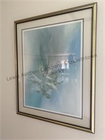 CAROLYN BLISH SIGNED 
Framed matted print