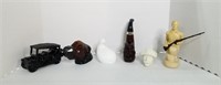 Lot of 6 Avon Cologne Decanters- Touring
