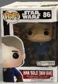 FUNKO POP # 86 HAN SOLO SNOW GEAR