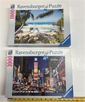 2 puzzles de qualité Ravensburger
