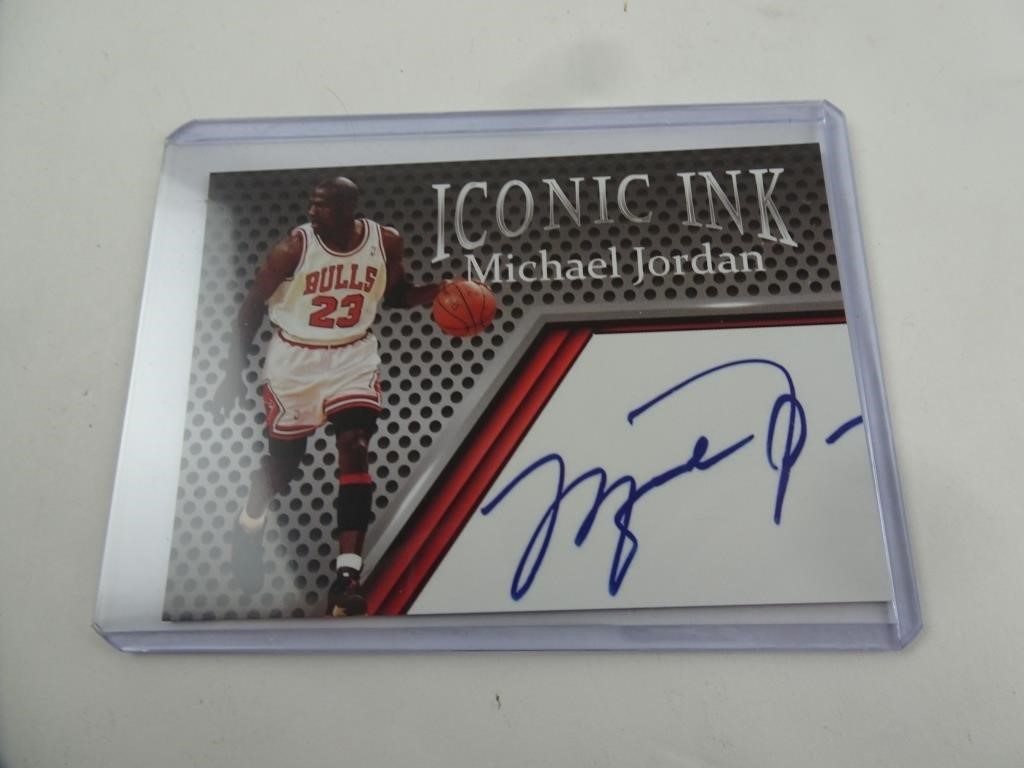 Iconic Ink Michael Jordan Facsimile Signature