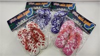 (4) Disco Slippers Sz L (7), I don't think the